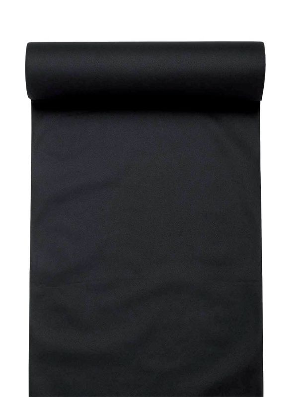 Confezione 2 pezzi ROTOLO TOVAGLIA 1,20X25M NERO LISAH