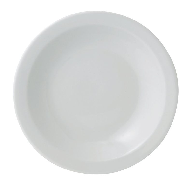 Confezione 12 pezzi PIATTO FONDO 21CM BIANCO MAYANA