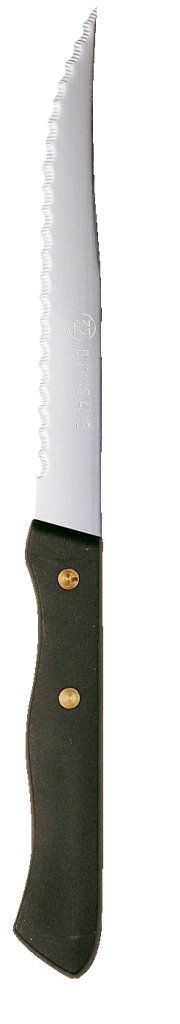 Confezione 12 pezzi COLT.BISTECCA    11,5CM MICROD.M.NERO