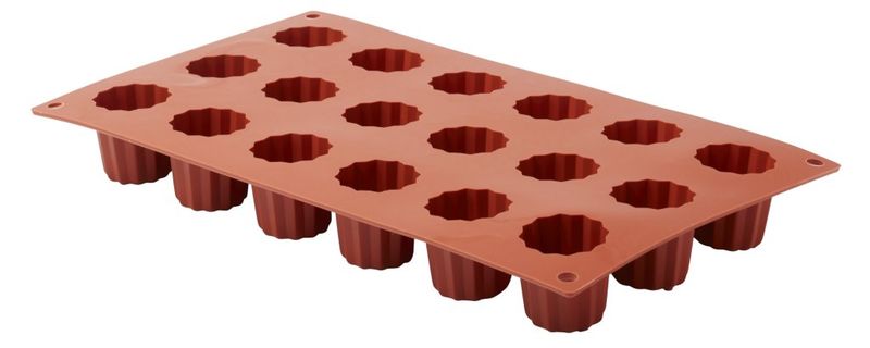 Confezione 1 pezzo STAMPO SILICONE 18 BORDELAIS 1/3 D35 H35