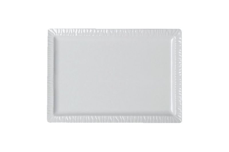 Confezione 6 pezzi PIATTO RETT 33X23CM PLAYA