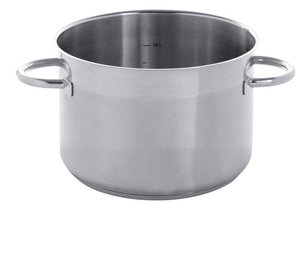 Confezione 1 pezzo CASS.FONDA 2/M INOX  36CM 21,3L QUALIPLUS