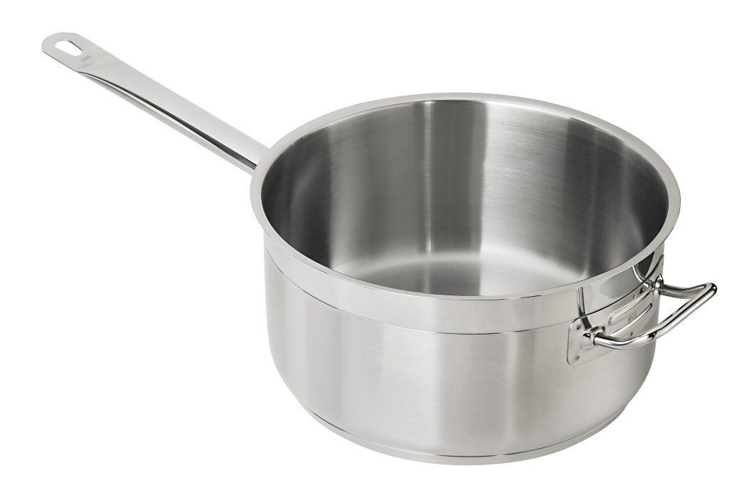 Confezione 1 pezzo CASSERUOLA 1/M INOX D28X14CM 8,6L QUALIPLUS