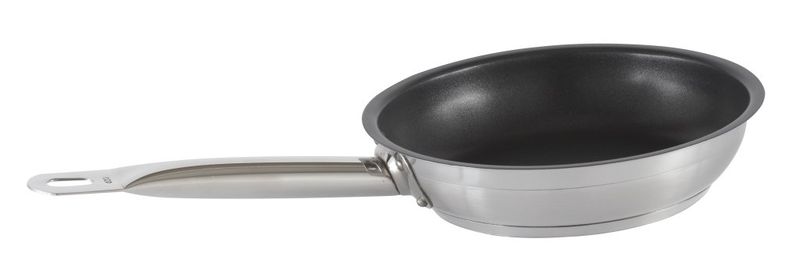 Confezione 1 pezzo PADELLA 1/M INOX ANTIADERENTE D24CM QUALIPLUS