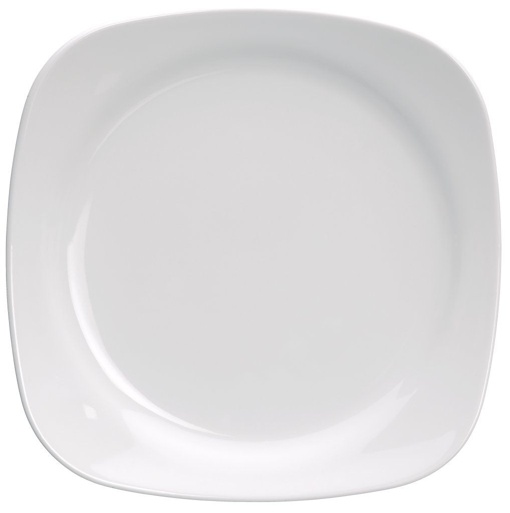 Confezione 12 pezzi PIATTO QUADRO 21CM SKA