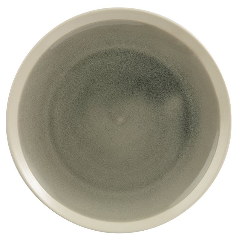 Confezione 3 pezzi PIATTO PIANO GRES 25,5CM GRIGIO WINTER