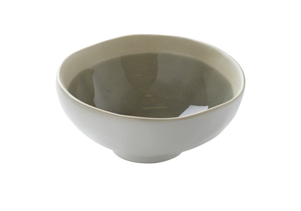 Confezione 6 pezzi COPPETTA GRES 12,5CM GRIGIO WINTER