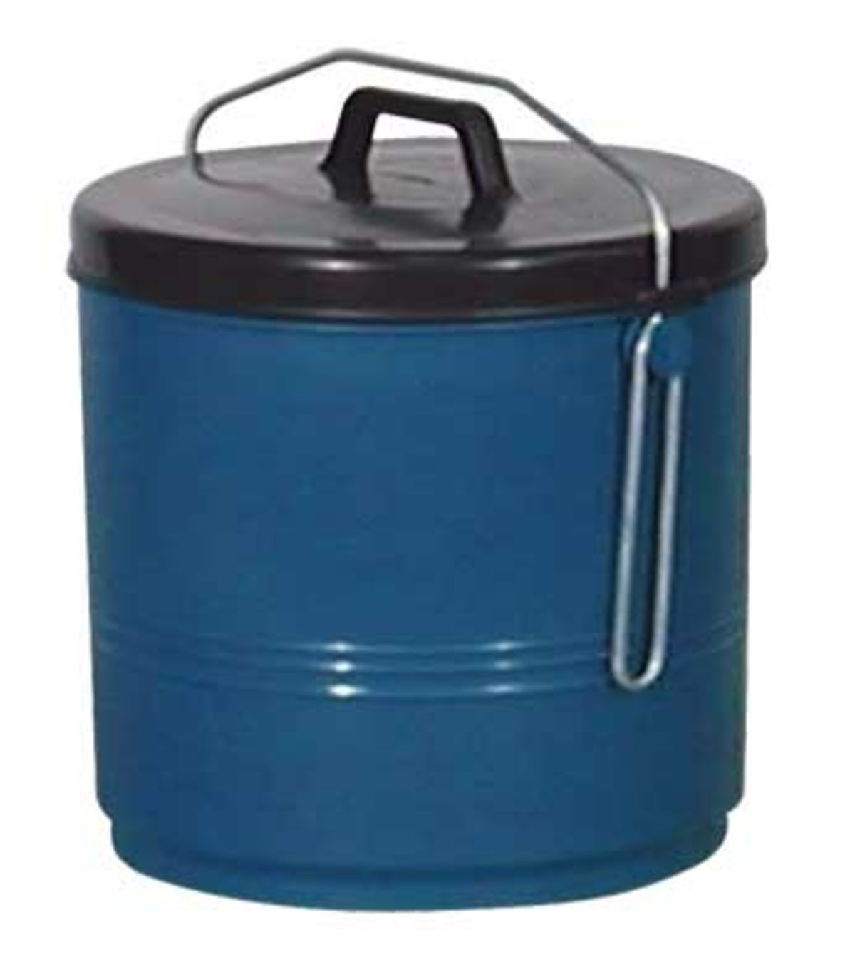 Confezione 1 pezzo PATTUMIERA CUCINA 16L CV SCORR.NERO/BLU