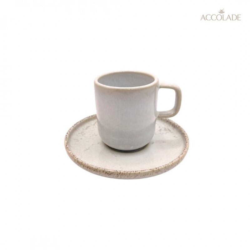 Confezione 6 pezzi PIATTINO EXPRESSO 12CM SAND