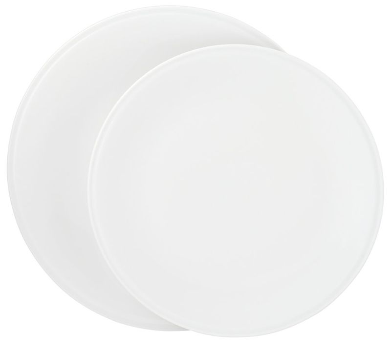 Confezione 6 pezzi PIATTO PIZZA 31,5CM PORCEL. BIA.