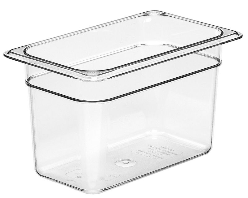 Confezione 1 pezzo VASCA COPOLIESTERE GN1/4 P15CM CAMVIEW