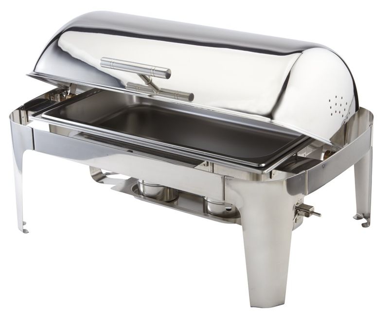 Confezione 1 pezzo CHAFING DISH INOX 9L GN1/1 PREMIUM