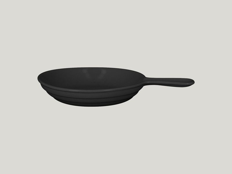 Confezione 6 pezzi TEGAME 1 MANICO 16CM NERO CHEF'S FUSION