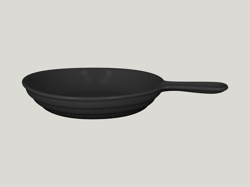 Confezione 6 pezzi TEGAME 1 MANICO 24CM NERO CHEF'S FUSION