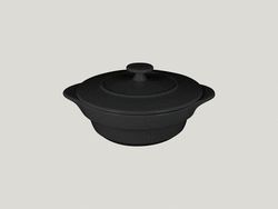 Confezione 4 pezzi COCOTTE CON COP. 16CM NERO CHEF'S FUSION