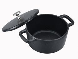 Confezione 1 pezzo COCOTTE TONDA GHISA 14CM 0.8L COOKO