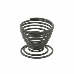 Confezione 12 pezzi PORTAUOVO FILO NERO 5CM