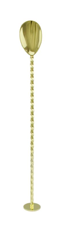 Confezione 1 pezzo CUCCHIAIO COCKTAIL 28CM DORATO