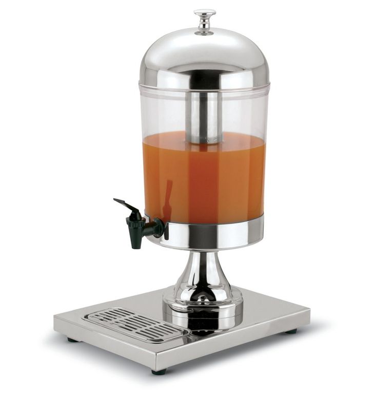 Confezione 1 pezzo DISTRIBUTORE SUCCHI FRUTTA INOX 8 L