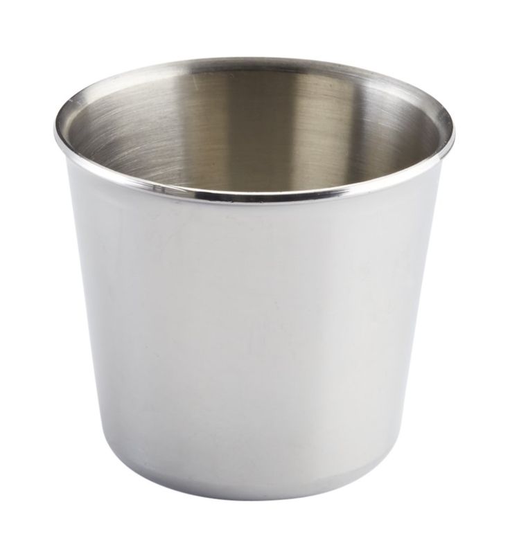 Confezione 1 pezzo STAMPO CREME CARAMEL CONICO INOX D4,5X4,5CM