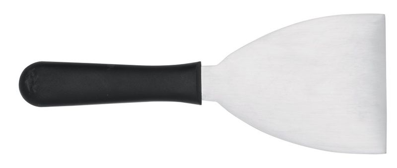 Confezione 1 pezzo PALETTE TRIANGLE INOX 10  CM MAN.PLAST