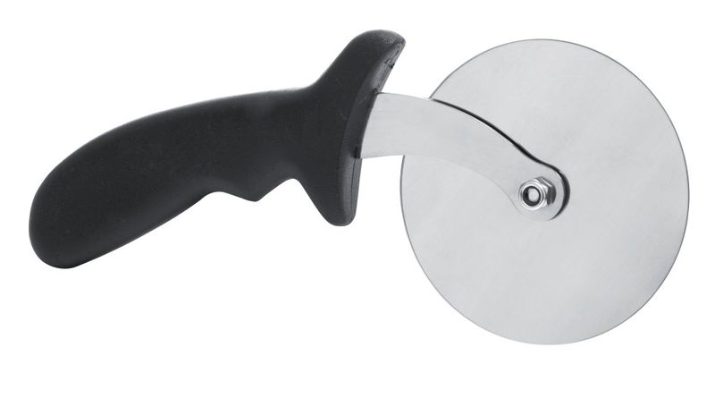 Confezione 1 pezzo ROTELLA TAGLIAPIZZA INOX 10  CM M/PLAST