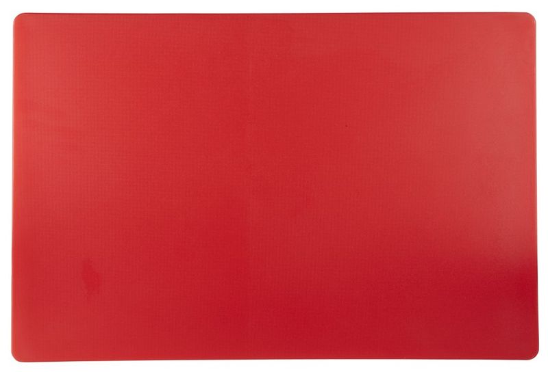 Confezione 1 pezzo TAGLIERE POLIET.ROSSO CM.600X400X20