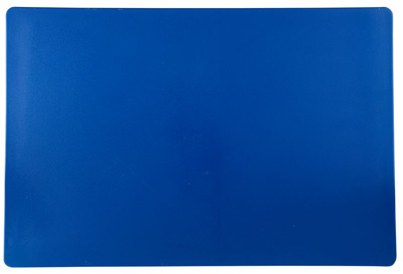 Confezione 1 pezzo TAGLIERE POLIET. 53X32,5X2 SENZA SCANALATURA BLEU