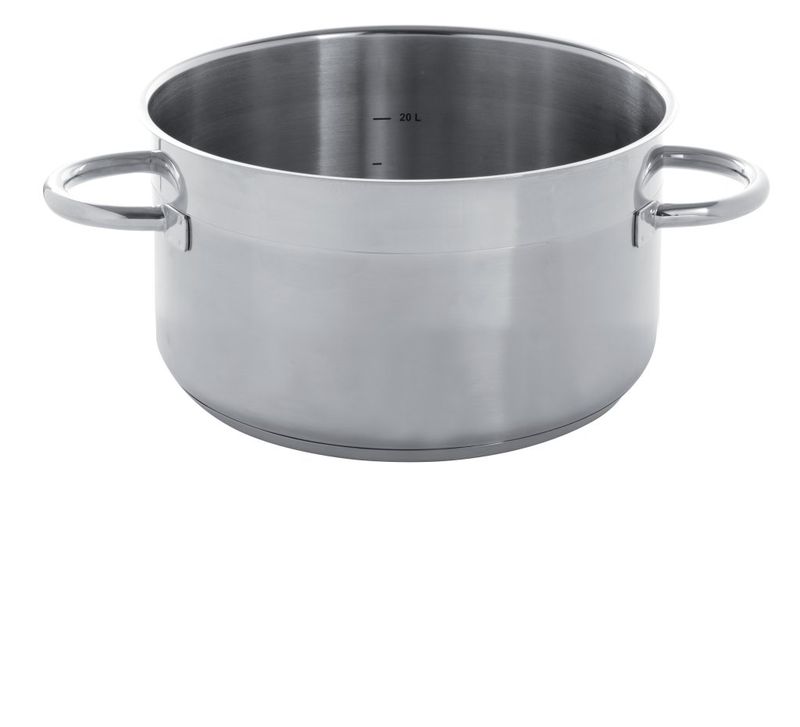 Confezione 1 pezzo CASS.BASSA 2/M INOX  36X14CM 14,2L QUALIPLUS