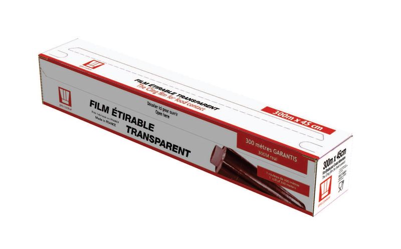 Confezione 1 pezzo ROTOLO FILM 0,45X300 SCATOLA DISTRIBUTORE