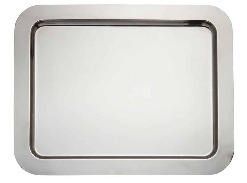 Confezione 1 pezzo VASSOIO INOX 40X32CM TRAITEUR