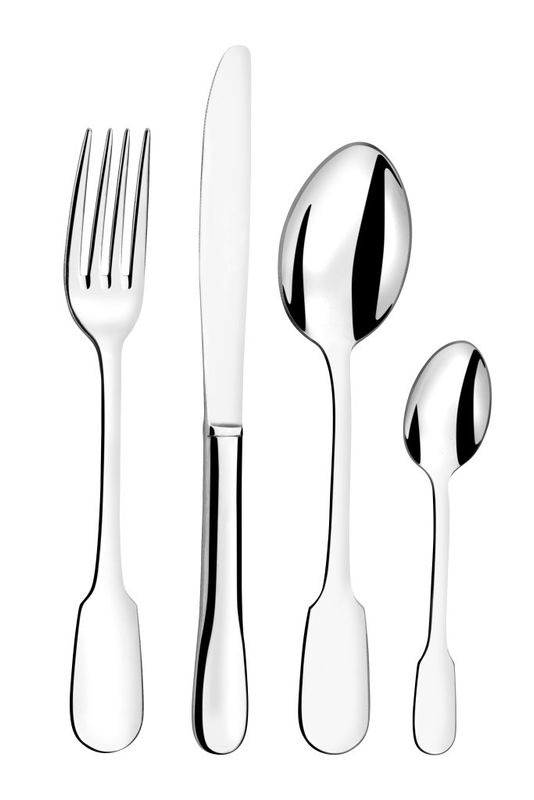 Confezione 12 pezzi COLT. TAVOLA INOX MONOBLOCCO VIEUX PARIS