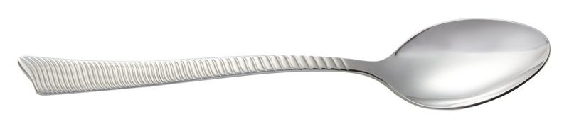 Confezione 12 pezzi CUCCH TAVOLA INOX 18/10  WAVE CESELLATO