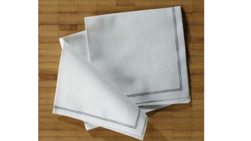 Confezione 40 pezzi P25 TOVAGLIOLO COSY COTONE BIANCO 20X20