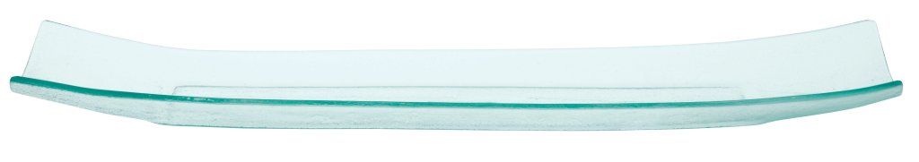 Confezione 6 pezzi PIATTO RETT.IN VETRO 31X7,5CM BAMBOO