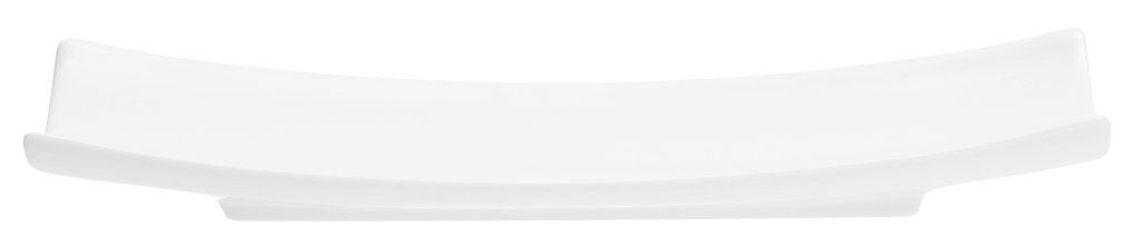 Confezione 6 pezzi PIATTO RETT. 26X7CM PORC BIA. BAMBOO