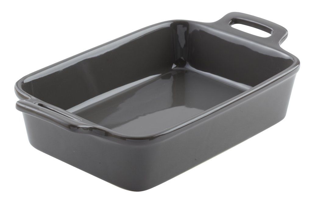 Confezione 4 pezzi TEGAME RETT.20X14 90  CL GRIGIO BISTRONOM