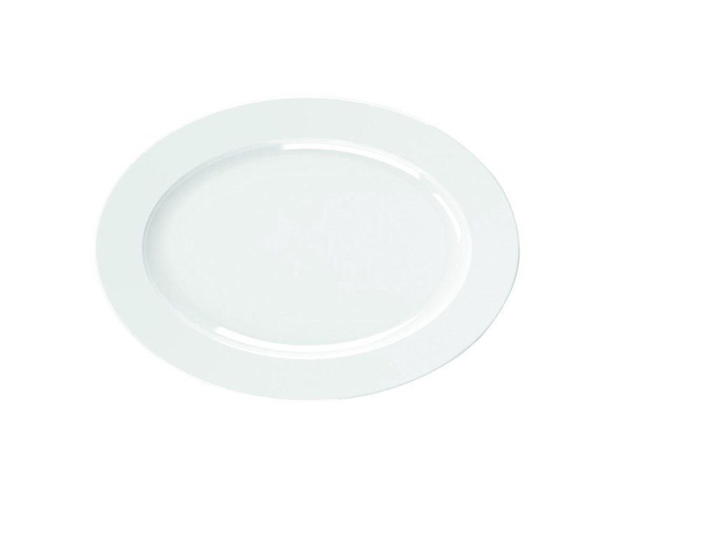 Confezione 4 pezzi PIATTO OVALE 32X23CM BRASSERIE
