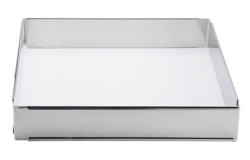 Confezione 1 pezzo QUADRO INOX ESTENS.CM30X30H5 A 57X57