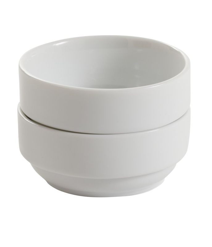 Confezione 12 pezzi COPPETTA D. 8CM CAFETT PORC.BIA.