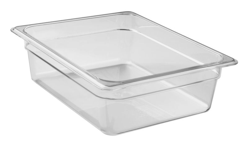 Confezione 1 pezzo VASCA COPOLIESTERE GN1/2 P10  CM CAMVIEW