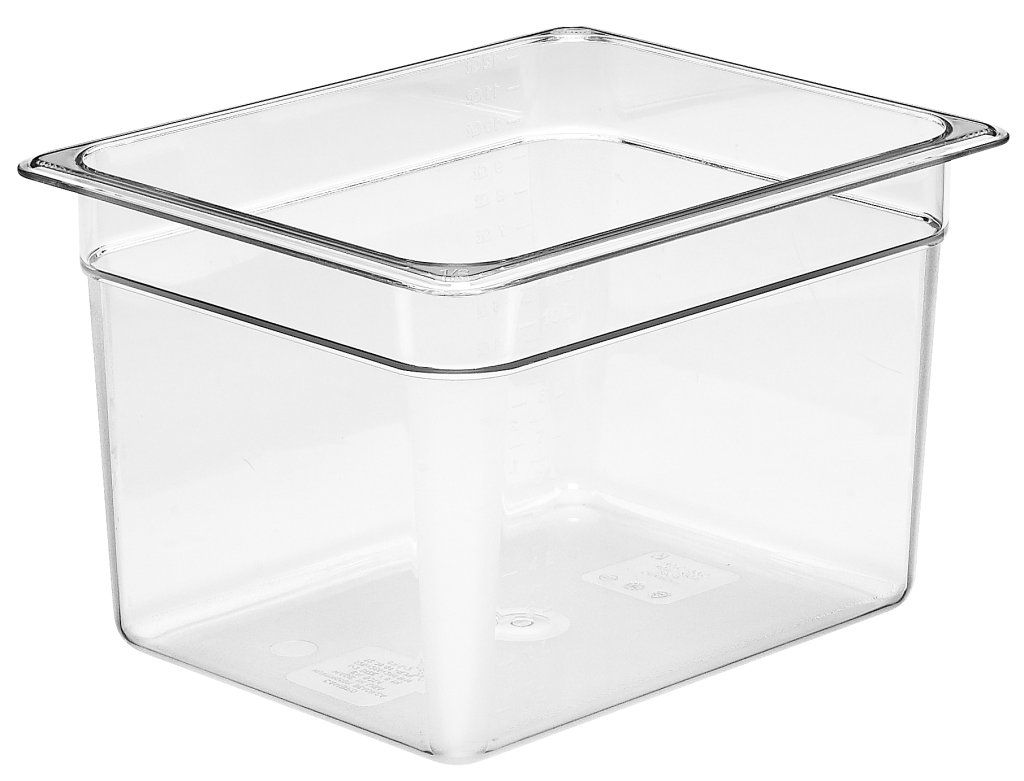 Confezione 1 pezzo VASCA COPOLIESTERE GN1/2 P20  CM CAMVIEW