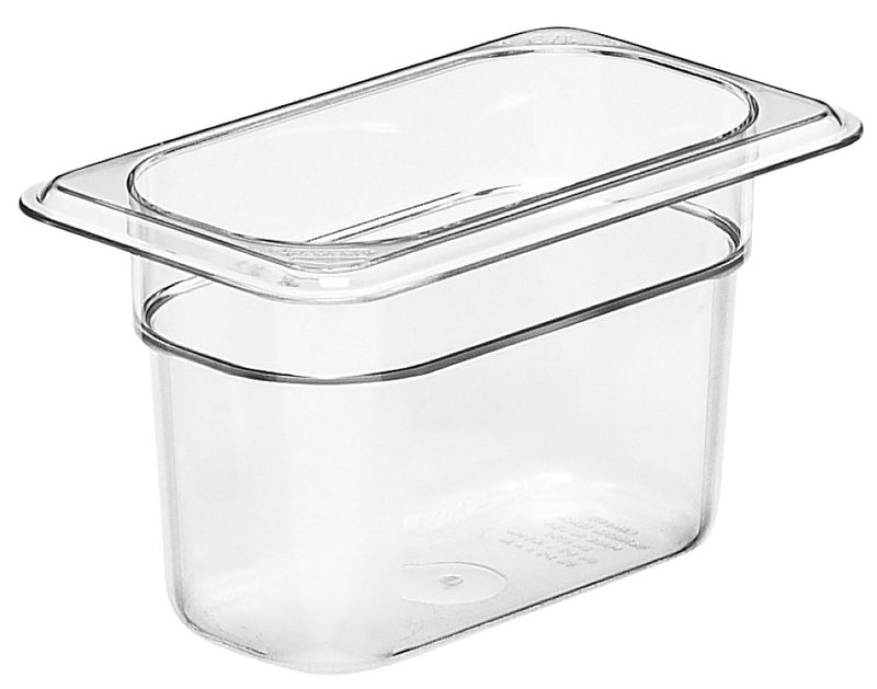Confezione 1 pezzo VASCA COPOLIESTERE GN1/9 P10  CM CAMVIEW