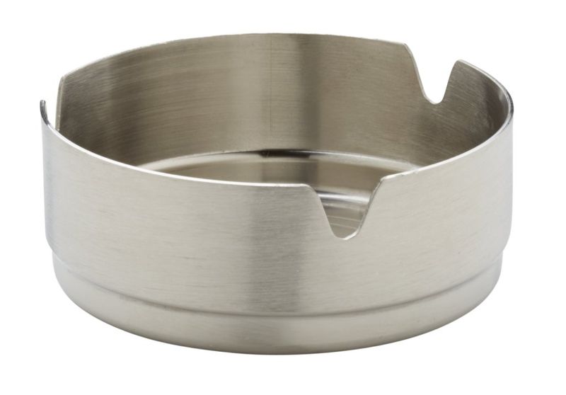 Confezione 1 pezzo POSACENERE D8H3CM INOX