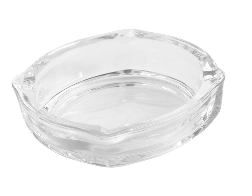 Confezione 12 pezzi POSACENERE VETRO11CM H2,8CM