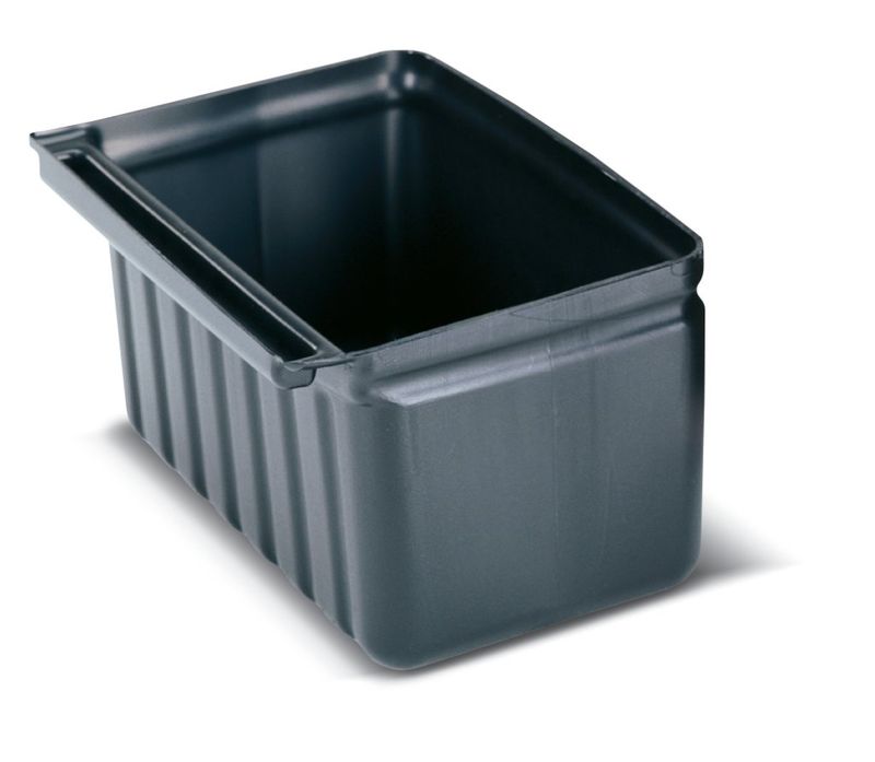 Confezione 1 pezzo CESTA DA SERVIZIO 33X24X18,5CM NERA X CARR. 255844