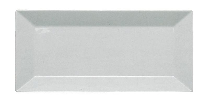 Confezione 6 pezzi PIATTO RETT 33X18CM   CLASSIC SQUARE