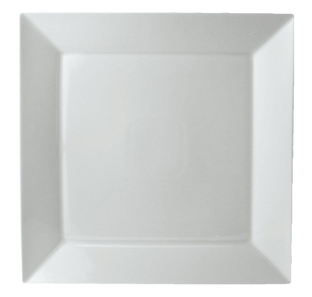 Confezione 6 pezzi PIATTO PIANO 27X27CM   CLASSIC SQUARE