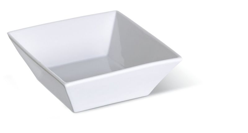 Confezione 12 pezzi COPPETTA FONDA 12X12X4,5EDINA PORC BIA.