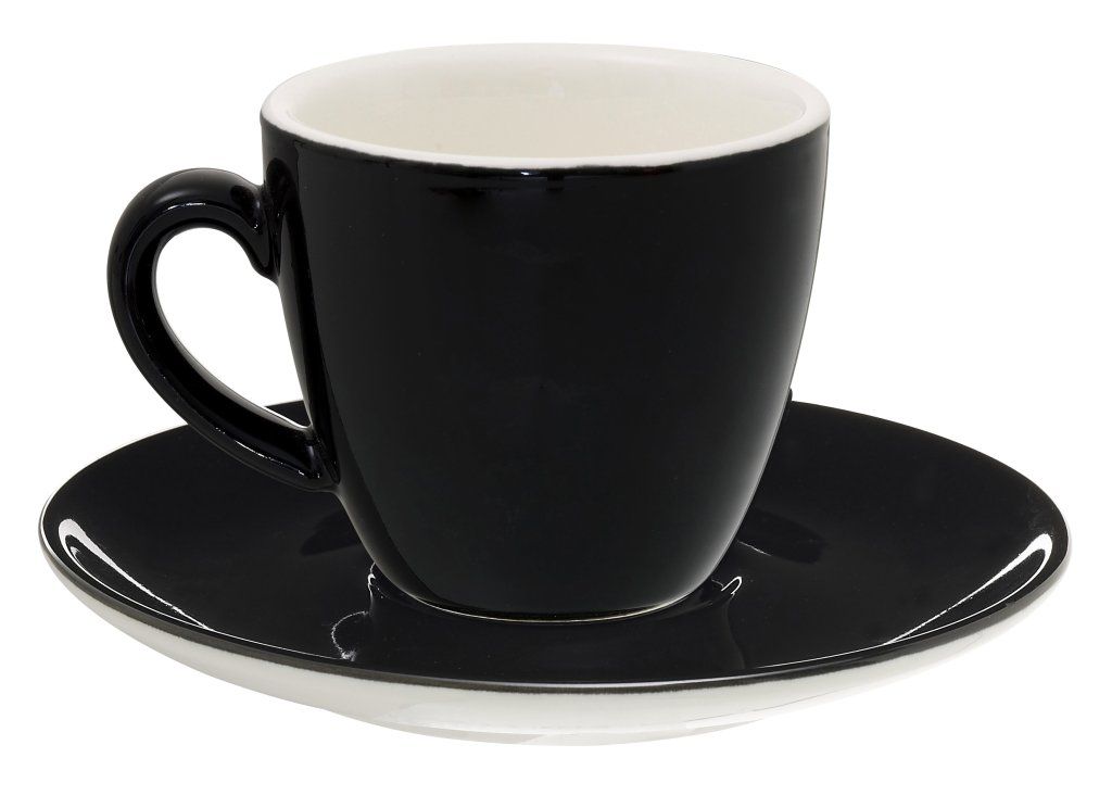 Confezione 6 pezzi TAZZA EXPRES. 9CL EMOTIONS NERO